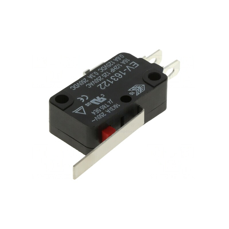 Microîntrerupător SNAP ACTION SPDT 16A/250VAC 0.6A/125VDC | Electronic-mag.ro | Componente Electronice