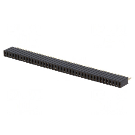Soclu pini mamă 40 pini THT 1,27mm | Electronic-mag.ro | Componente Electronice