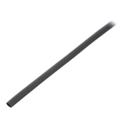 Manșon Termocontractabil 3.2mm 1m Negru | Electronic-mag.ro | Componente Electronice