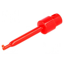 Clips de măsurare cu cârlig roșie 3A 60VDC ABS | Electronic-mag.ro | Componente Electronice