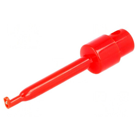 Clips de măsurare cu cârlig roșie 3A 60VDC ABS | Electronic-mag.ro | Componente Electronice