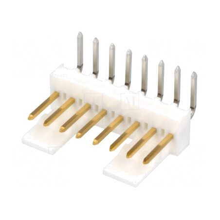 Soclu cablu-placă tată 2,54mm 8 pini THT | Electronic-mag.ro | Componente Electronice
