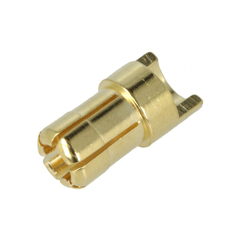 Conector Banana 6mm Mufă 60A 8AWG | Electronic-mag.ro | Componente Electronice