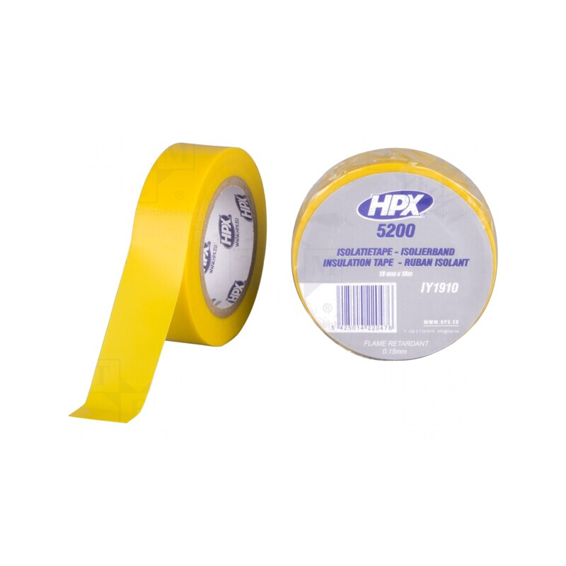 Bandă Electroizolantă Galbenă 19mm x 10m | Electronic-mag.ro | Componente Electronice Bandă Electroizolantă Galbenă 19mm x 10m | Electronic-mag.ro | Componente Electronice