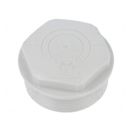 Capac de protecție gri IP54 polietilenă M50 1,5 | Electronic-mag.ro | Componente Electronice
