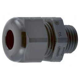 Garnitură de etanșare PG9 IP68 poliamidă neagră | Electronic-mag.ro | Componente Electronice