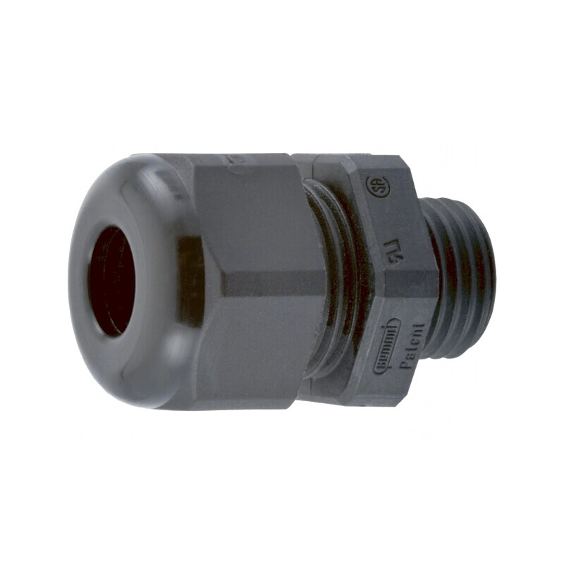 Garnitură de etanșare PG9 IP68 poliamidă neagră | Electronic-mag.ro | Componente Electronice