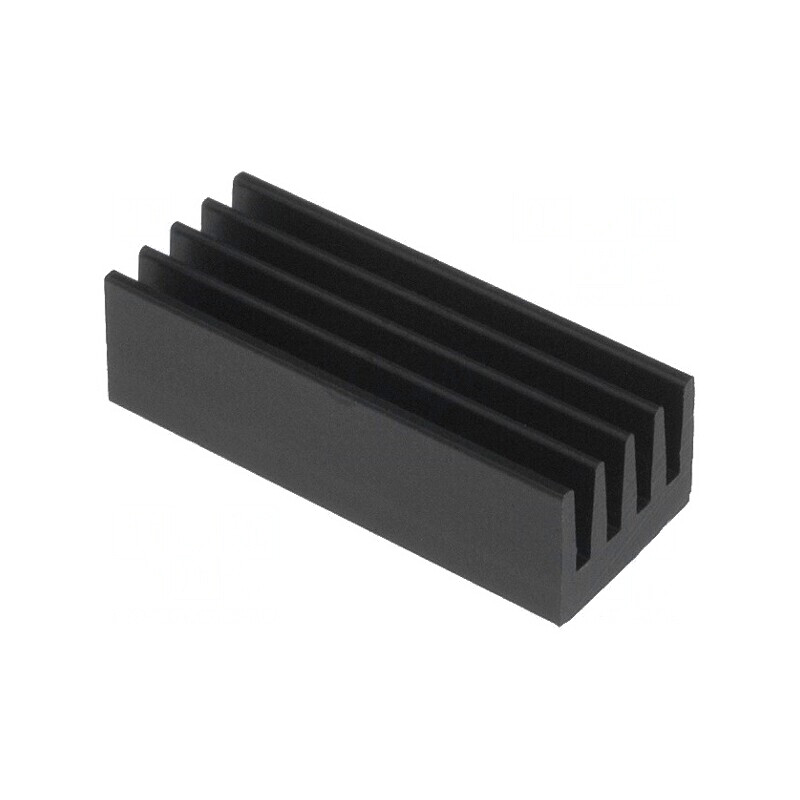 Radiator Aluminiu Negru 21x8x6mm 33K/W | Electronic-mag.ro | Componente Electronice Radiator Aluminiu Negru 21x8x6mm 33K/W | Electronic-mag.ro | Componente Electronice