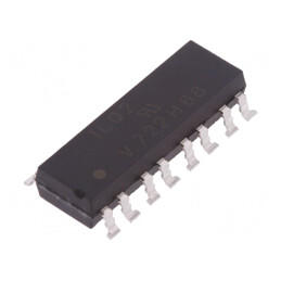 Optocuplor SMD 4 Canale 70V 4.42kV | Electronic-mag.ro | Componente Electronice