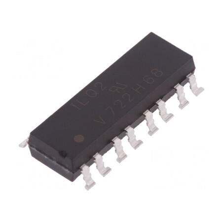Optocuplor SMD 4 Canale 70V 4.42kV | Electronic-mag.ro | Componente Electronice