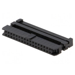 Mufă IDC Mamă 34 PIN Neagră 1mm | Electronic-mag.ro | Componente Electronice