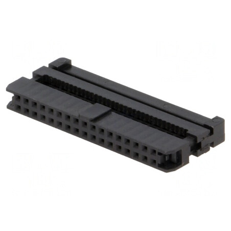 Mufă IDC Mamă 34 PIN Neagră 1mm | Electronic-mag.ro | Componente Electronice
