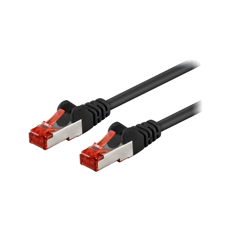Cablu Patch S/FTP Cat6 Negru 0,25m | Electronic-mag.ro | Componente Electronice Cablu Patch S/FTP Cat6 Negru 0,25m | Electronic-mag.ro | Componente Electronice
