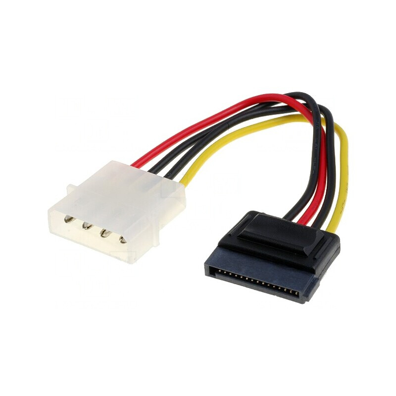 Adaptor Molex Tată la SATA, 0,15m | Electronic-mag.ro | Componente Electronice