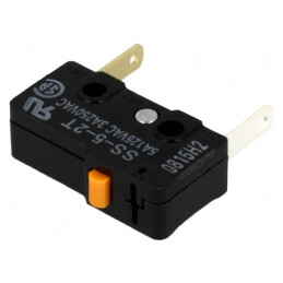 Microîntrerupător SNAP ACTION 5A 125VAC SPST-NC fără manetă | Electronic-mag.ro | Componente Electronice