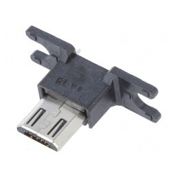 Mufă USB B Micro Colier 2 Orificii pentru PCB SMT THT