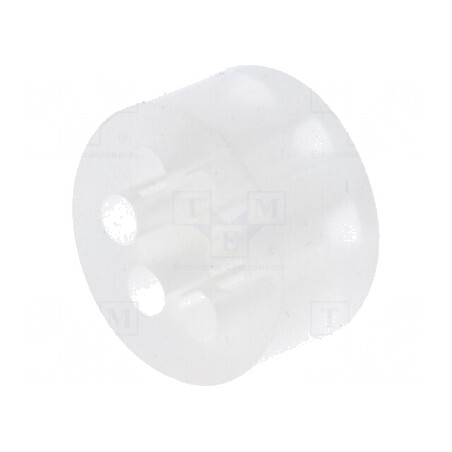 Insert Presetupă Silicon 4mm PG21 IP54 6 Orificii | Electronic-mag.ro | Componente Electronice