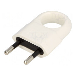 Conector Alimentare AC 2P 250VAC 10A Plat | Electronic-mag.ro | Componente Electronice