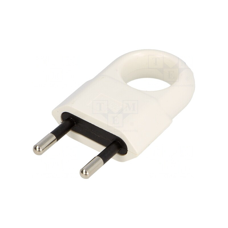 Conector Alimentare AC 2P 250VAC 10A Plat | Electronic-mag.ro | Componente Electronice