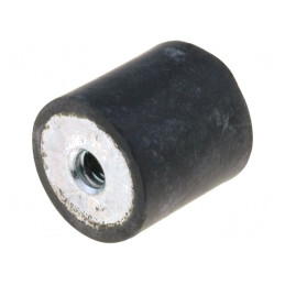 Atenuator de Vibrații M4 15mm Guma | Electronic-mag.ro | Componente Electronice