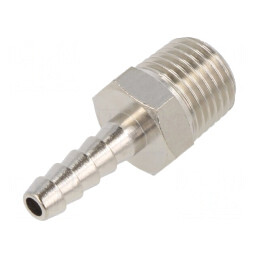 Racord Push-in Alamă Nichelată 1/4 6mm | Electronic-mag.ro | Componente Electronice