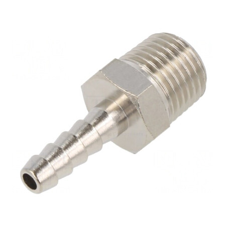 Racord Push-in Alamă Nichelată 1/4 6mm | Electronic-mag.ro | Componente Electronice