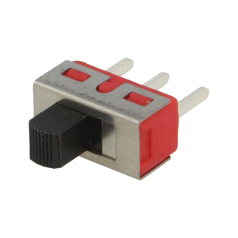Comutator glisant 3 poziții 2A/250VAC 5A/28VDC ON-OFF-ON | Electronic-mag.ro | Componente Electronice