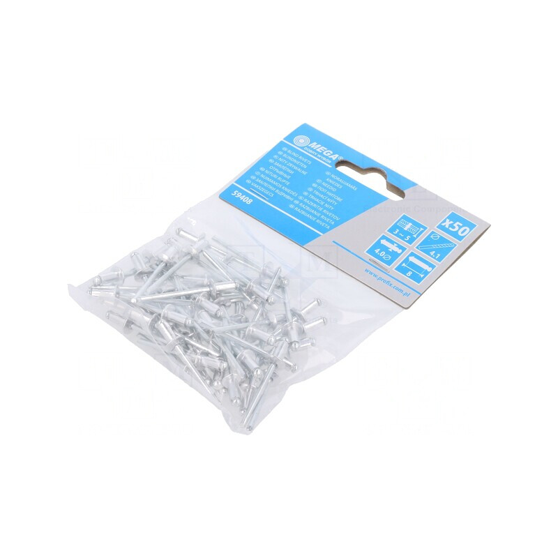 Dibluri Aluminiu 4mm x 8mm - 50 buc. | Electronic-mag.ro | Componente Electronice Dibluri Aluminiu 4mm x 8mm - 50 buc. | Electronic-mag.ro | Componente Electronice