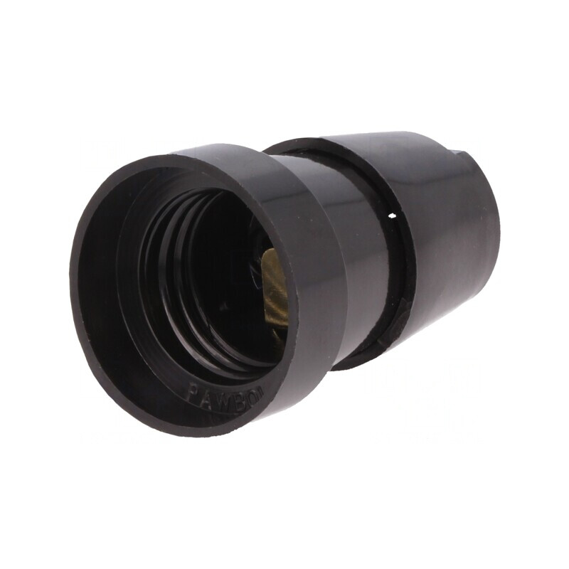 Dulie E27 Neagră Bachelită 38mm 60mm | Electronic-mag.ro | Componente Electronice