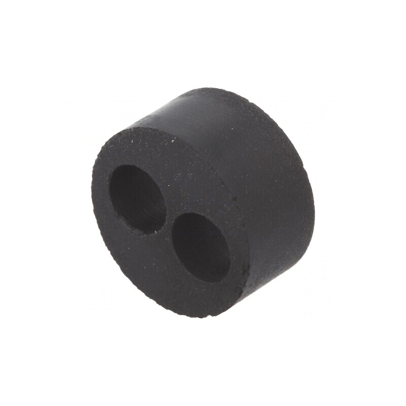 Insert Presetupă 6mm M20 IP54 Cauciuc NBR 2 Orificii | Electronic-mag.ro | Componente Electronice