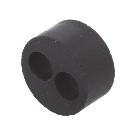 Insert Presetupă 6mm M20 IP54 Cauciuc NBR 2 Orificii | Electronic-mag.ro | Componente Electronice