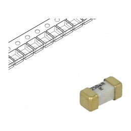 Siguranță Ultra-Rapidă 250mA SMD 125V AC/DC