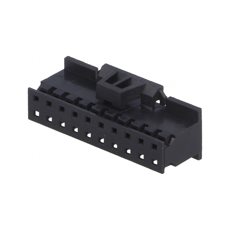 Conector Mufă Cablu-Placă Mamă Minitek 2mm 20-Pin Fără Contacte Drept | Electronic-mag.ro | Componente Electronice