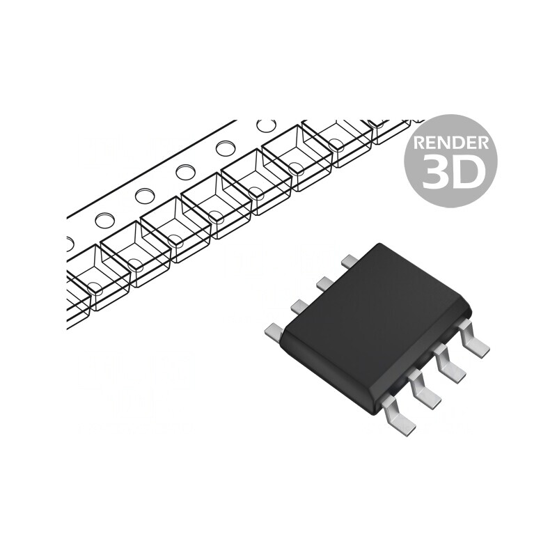 Adaptor PMIC DC/DC 8-60V intrare 1.23-57V ieșire 3A SOP8-EP | Electronic-mag.ro | Componente Electronice
