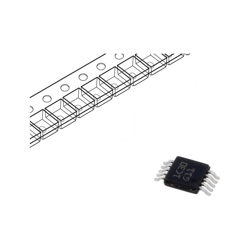 Amplificator Audio 105mW 2-5.5V 2 Canale VSSOP8 16Ω | Electronic-mag.ro | Componente Electronice
