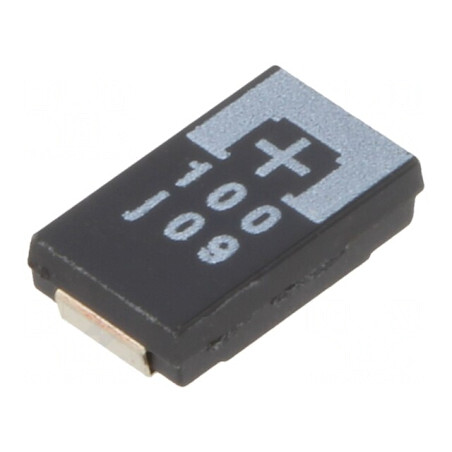 Condensator Tantal-Polimer 100uF 6.3V SMD | Electronic-mag.ro | Componente Electronice