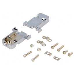 Carcasă pentru Conectori D-Sub 9pin și HD 15pin | Electronic-mag.ro | Componente Electronice
