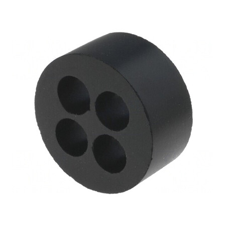 Insert Presetupă 7mm M32 IP54 4 Orificii NBR Cauciuc | Electronic-mag.ro | Componente Electronice