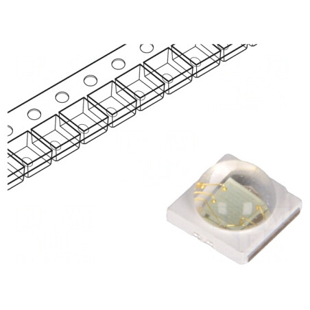 LED Putere Cyan 3W 70-83lm 130° | Electronic-mag.ro | Componente Electronice