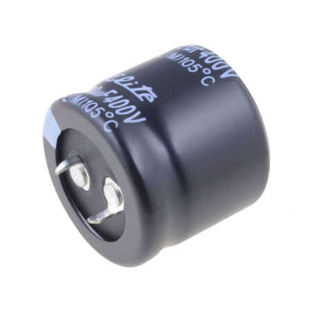 Condensator Electrolitic SNAP-IN 100uF 400VDC Ø30x25mm | Electronic-mag.ro | Componente Electronice
