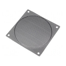 Protecție metalică 120x120mm cu șuruburi