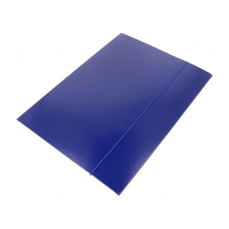 Mapă A4 Bleumarin cu Elastic | Electronic-mag.ro | Componente Electronice