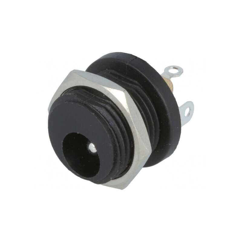 Conector Alimentare DC 5,5x2,5mm pentru Lipire | Electronic-mag.ro | Componente Electronice