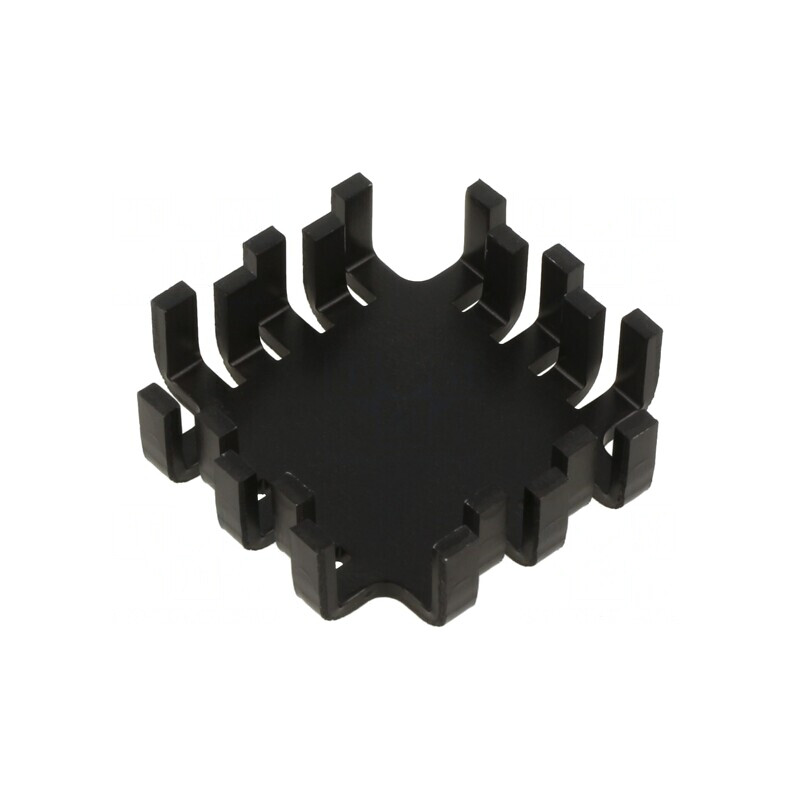 Radiator Negru 45x45x12.7mm 8K/W | Electronic-mag.ro | Componente Electronice