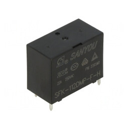 Releu Electromagnetic SPST-NO 12VDC 25A SFK-H | Electronic-mag.ro | Componente Electronice