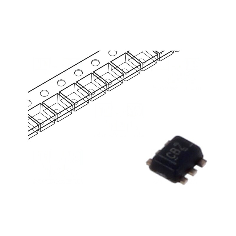 Senzor de Temperatură -40÷125°C SMD SOT563 | Electronic-mag.ro | Componente Electronice