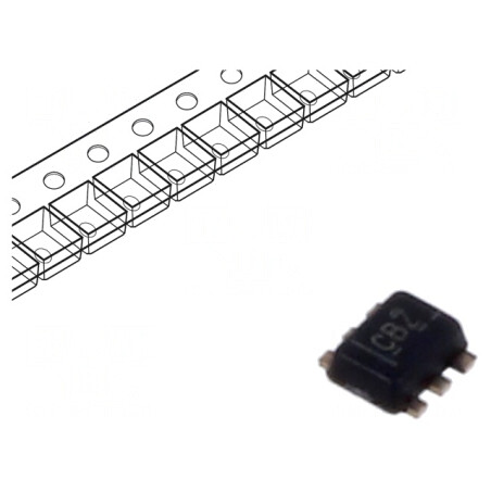 Senzor de Temperatură -40÷125°C SMD SOT563 | Electronic-mag.ro | Componente Electronice