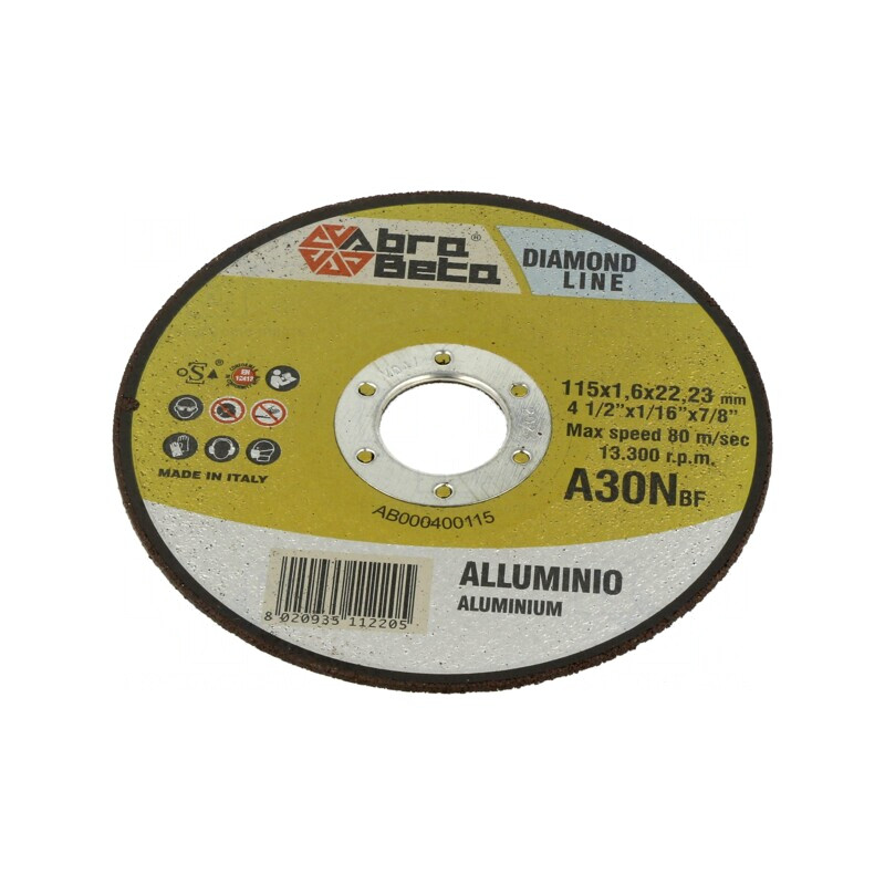 Disc de tăiere 115mm 22,23mm 1,6mm | Electronic-mag.ro | Componente Electronice