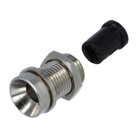 Montură LED 5mm Nichel Încastrat | Electronic-mag.ro | Componente Electronice