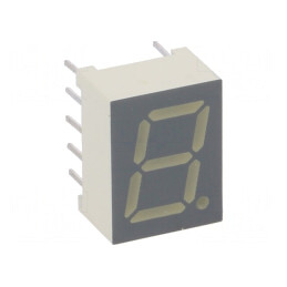 Afișaj LED 7 Segmente 9.9mm Verde Catod | Electronic-mag.ro | Componente Electronice
